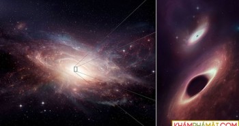 Lần đầu tiên, các nhà nghiên cứu phát hiện hai siêu hố đen gần nhau chưa từng thấy