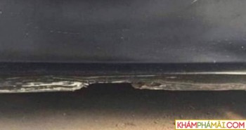 Nhìn vào ảo ảnh này, bạn có nhận ra đây là cửa xe hay một bờ biển sau cơn bão?