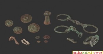 Khai quật được kho báu và những đồ vật được kỵ binh La Mã sử dụng