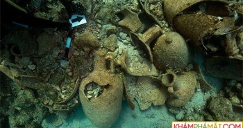 Phát hiện xác tàu buôn hơn 2.000 năm chìm dưới biển Hy Lạp