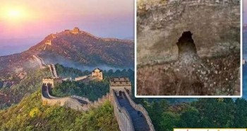 Phát hiện đường hầm bí ẩn chưa từng thấy bên dưới Vạn Lý Trường Thành ở Trung Quốc