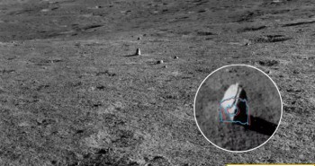 Phát hiện cột đá bất thường trên Mặt trăng