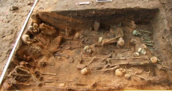 Phát hiện khu mộ cổ tập thể chôn cất 1.500 bệnh nhân dịch hạch