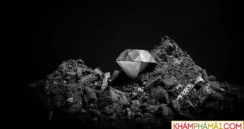 Cận cảnh viên kim cương đầu tiên trên thế giới được… in 3D