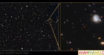 Kính thiên văn chụp được "vua quái vật" xuyên không 13 tỉ năm