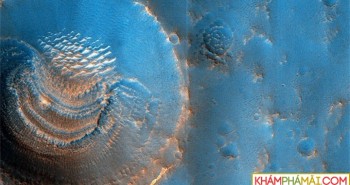 Trí tuệ nhân tạo chỉ mất 5 giây để phát hiện miệng núi lửa mới trên sao Hỏa