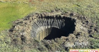 Miệng núi lửa khổng lồ tiếp tục xuất hiện tại Siberia