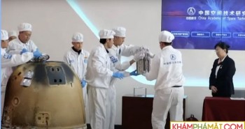 Trung Quốc mở lấy mẫu đất đầu tiên mang về từ Mặt trăng