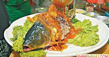 Món cá âm dương nửa sống, nửa chết khiến thực khách "sởn da gà"