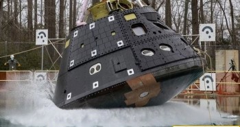 NASA sắp thả rơi tàu vũ trụ 6 tấn xuống bể nước