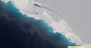 Phát hiện miệng hố khổng lồ đáng sợ ở Nam Cực