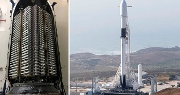 SpaceX dự định phóng 42.000 vệ tinh lên không gian
