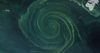 NASA phát hiện "vòng xoáy tử thần" khổng lồ trên biển Baltic