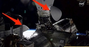 Lần đầu tiên hai tàu SpaceX ghép nối với trạm ISS cùng lúc