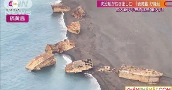 "Phi đội" tàu ma đổ bộ đất liền Nhật Bản sau trận động đất