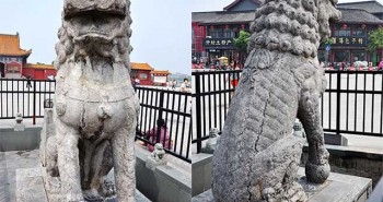Tranh cãi về nguồn gốc của tượng thần thú Khai Phong từ thời cổ đại