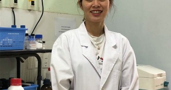 Nữ tiến sĩ tạo vật liệu cầm máu từ vảy cá