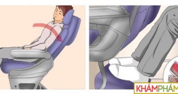 Tư thế tốt nhất để bạn ngủ trên máy bay, vừa không gây hại lại ngủ ngon