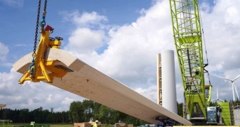 Turbine gió bằng gỗ cao nhất thế giới ở Thụy Điển