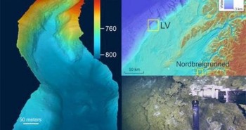 Phát hiện thêm biển nước ngọt dưới đáy biển ở Na Uy